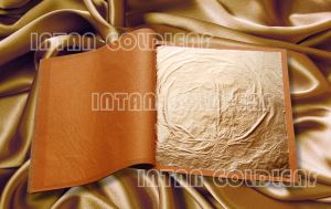 Gold Imitation Leaf, Pure Copper Foil in Booklet