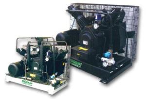 CNG Gas Instead Of Oil Testing Air Compressor