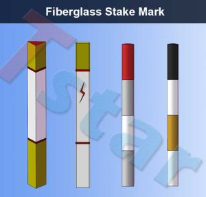 Fiberglass Stake Marker