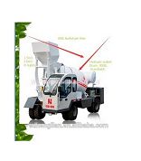 Mobile Concrete Mixer With Digital Weighting System