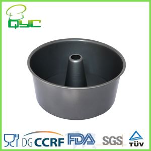 Non-Stick Carbon Steel Round Fluted Baking Pan With Tube