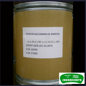 China High Quality Sodium Saccharin Packed by bag/Drums of 25kg/50kg 20-40
