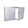 Stainless Double Door For 39" is Very popular products