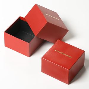 High Quality Logo Gold Foil Stamping Small Gift Box Packaging