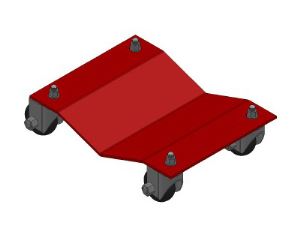 630-0009 Auto Dolly, 305mm/12" Set Of 4
