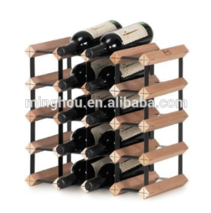 20 Bottle Wooden Wine Bottle Holder Wood Wine Racks MH-MR-15076