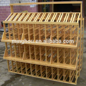 Commercial Wooden Display Top Wine Rack MH-WR-15049