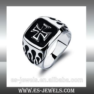 Punk Style High Quality Cross Ring Jewellery GJ469