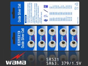 SR521 Oxide Silver Battery