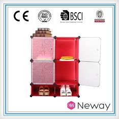 New Plastic Household Product Cube Storage Cabinet New Pp Cube Storage Cabinet