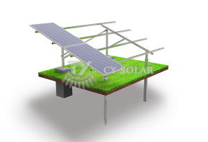 C-shape Ground Solar Mounting System