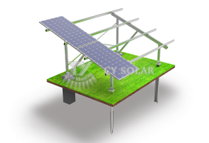 Aluminum Ground Solar Mounting System