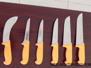 Manual Cattle Skin Removed Knives