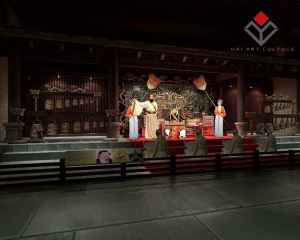 Wax Museum Display- Chinese Ancient Emperor