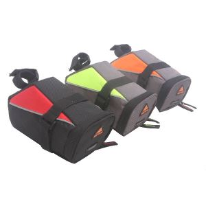 Polyester Strap-On Bicycle Seat Bag Pouch 3A0102