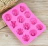Flower Shaped Silicone Chocolate Mold