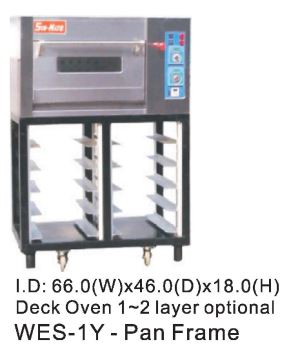Electric Single Tray 40x60 Deck Oven WES-1Y