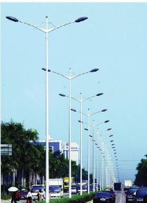 Double Arms Lighting Poles