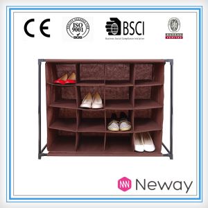 New Design Non-woven Large Space Shoe Rack
