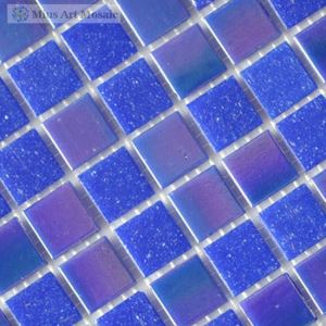 China swimming pool iridescent glass mosaic tile  SP018