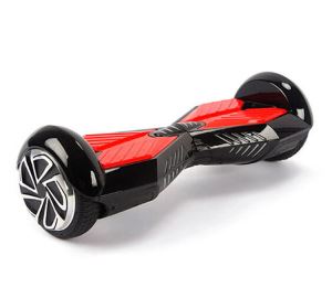 SELF-BALANCING SCOOTER 6.5 INCH 2 WHEEL HOVERBOARD WITH SAMSUNG CERTIFIED BATTERY(BLACK RED)