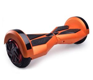 SELF-BALANCING SCOOTER 8 Inch HOVERBOARD WITH SAMSUNG CERTIFIED BATTERY(ORANGE AND BLACK)