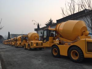 China 3 M3 Self Loading Mixer Truck With High Quality Cheapest Price