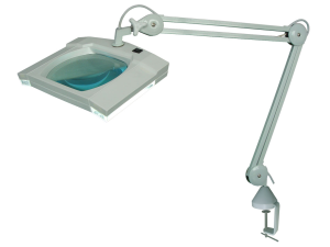Square Magnifier Lamp