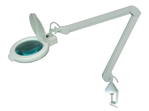 7 Inch Magnifier Lamp With Covered Arm