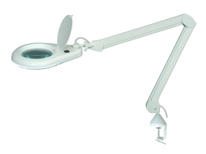 5 Inch LED Magnifier Lamp With Covered Arm