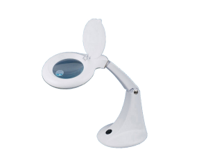 4 Inch Table Top Magnifier Lamp Woith Foldable Arm