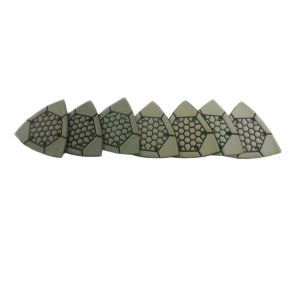 Triangular Diamond Dry Polishing Pads DMD-T