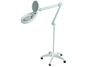 7 Inch LED Magnifier Lamp On Floor Stand