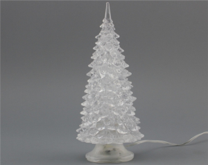 Light Up Color Acrylic LED Crystal Christmas Tree (BC302B)