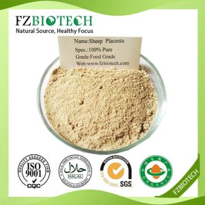 GMP Factory supply pure nature Sheep Placenta extract, low price bulk Sheep Placenta powder