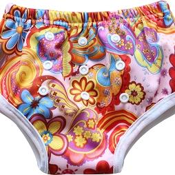 Printed PUL One Size Training Diaper