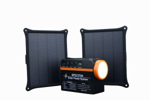 Portable Solar Home Lighting Power System