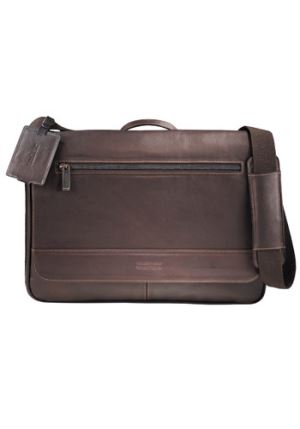 Colombian Leather Printed Compu-Messenger Bags