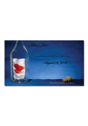 Message In A Bottle 3.5in X 2in Magnets