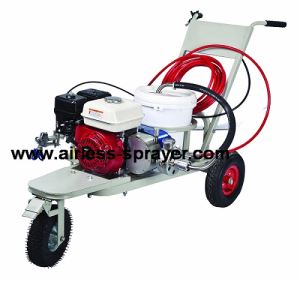 HB135 Petrol Road Marking Machine With Diaphragm Pump Part And Pavement Marking Equipment For Sale