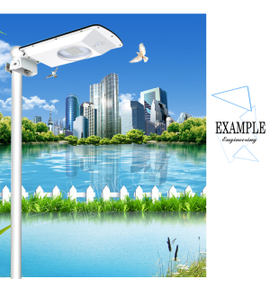 Automatic All In One LED Solar Street Light