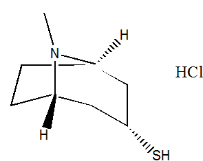 Tropine-3-thiol Hydrochloride CAS No.:908266-48-8