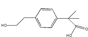 2-(4-(2-hydroxyethyl)phenyl)-2-methylpropanoic Acid CAS No.:552301-45-8