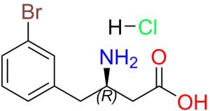 (R)-3-amino-4-(3-bromophenyl)-butyric Acid-HCl , 1632296-25-3 , D-3-amino-4-(3-bromophenyl)-butyric acid-HCl , (R)-3-amino-4-(3-bromophenyl) , D-3-amino-4-(3-bromophenyl)