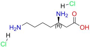 D-beta-homolysine-2HCl , 1301706-69-3 , (R)-3,7-Diaminoheptanoic acid dihydrochloride