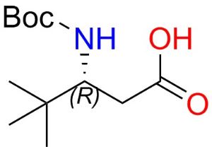 Boc-(R)-3-t-Butyl-beta-alanine ,  1374669-66-5 , Boc-(R)-3-amino-4,4-dimethyl-pentanoic acid