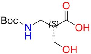Boc-(S)-3-amino-2-(hydroxymethyl)propanoic Acid , 1217757-67-9