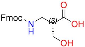 Fmoc-(S)-3-amino-2-(hydroxymethyl)propanoic Acid , 1217768-32-5