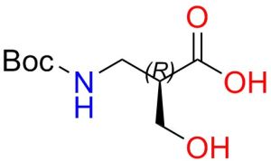 Boc-(R)-3-amino-2-(hydroxymethyl)propanoic Acid , 1190870-93-9