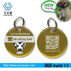 Dog Tag With Key Ring
